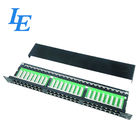 19'' FTP 48 Port 2U Cat6 Patch Panel For Lan Cabling Network