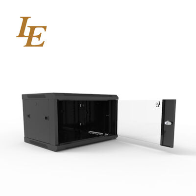 Custom 19 Inch Wall Mount Network Cabinet Wall-Mounted Server Rack for IT / Data Computer Equipment