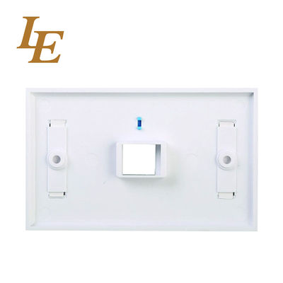 1 Gang 1 Port Mount White ODM Network Faceplate Socket