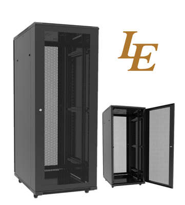 Προσαρμοσμένο SPCC Server Rack Network Cabinet με εξαερισμένη πόρτα 19 ιντσών 12U