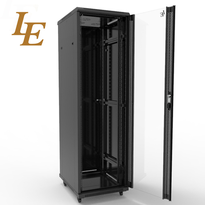 37U Δικτυακό Διακομιστή Δικτυακού Δικτύου Rack Cabinet 800*900 Στάσιμο στο πάτωμα με υψηλή χωρητικότητα φόρτωσης