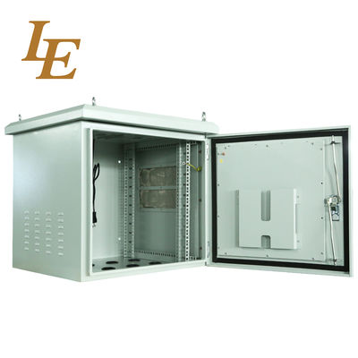 19 Inches IP65 Metal Waterproof Outdoor Steel Cabinet Enclosure Dustproof And WaterResistance Cooling Fans Enclosure
