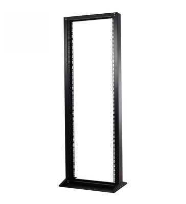 RC-Open Server Rack Cabinet 19 ιντσών 18U έως 47U Ρυθμιζόμενου Βάθους από Ψυχρής Έλασης Χάλυβα Δικτυακό Ράφι με Φινίρισμα Βαφής Πούδρας