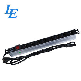 8 ράφι PDU 220/250V κεντρικών υπολογιστών λιμένων για τα πρότυπα υποδοχών γραφείου DIN49441 16A δικτύων