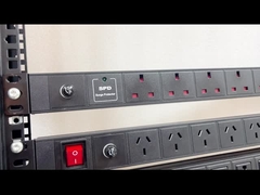8 Way 19''PDU Αλουμινίου Server Rack Cabinet με διακόπτη